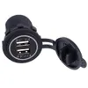 New DC 1232V Waterproof Universal Car Charger USB Vehicle Dual USB Charger 2 Port Power Socket 5V 21A1A High Quality6643829