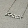 Personalized Name Necklace, Customized Nameplate Necklace, Custom Name Necklace, Old English style Name Jewelry Personalized
