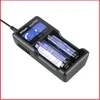 Autênticos XTAR VC2 Plus carregadores de bateria Intellichage com display LCD para 18350 18650 26650 3.6 V / 3.7 V bateria Li-ion / Ni-MH / Ni-CD