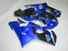 Kostenloses individuelles Verkleidungsset für Suzuki GSXR600 GSXR750 2004 2005 blau schwarz GSXR 600 750 K4 K5 Verkleidungen CC34