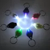 Mini LED Keychain Flashlight Novelty Lighting Torch Finger Lamp White Lights UV Light LED Bulbs for Dark Areas Camping Hunting Hiking