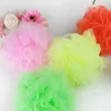 Wholesale New Mesh Colorful nylon bath flower Bathing Spa Shower Scrubber wash bath ball Colorful Bath Brushes Sponges 8g lin2231