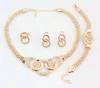Set di gioielli pregiati perline africane collare collana orecchini orecchini bracciale anello per set di gioielli da donna accessori vintage per feste