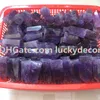 1KG Wholesale 6-9cm Random Size Natural Amethyst Generator Gorgeous Polished Purple Amethyst Healing Crystal Stone Wand Point Tower Obelisk