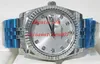 Hot Sale Luxe Horloges Topkwaliteit Luxe 116234 18 K White Gold Silver Dial Concentric Dial 36mm Automatisch horloge