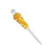 HONEYPUFF Premium Smoking Quartz Carb Cap Dabber Wax Dad Tool 5.9Inch Handle Banger Water Pipe