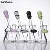 Smoking Accesories Glass Bubbler with American Color On Mouthpiece And Banger Hanger Water Pipes Glass Ash Catcher Percolator Beaker at mr_dabs