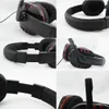 Nowy przewodowy zestaw słuchawkowy 35 mm słuchawki słuchawki Mikrofon muzyczny dla PS4 PlayStation 4 Game PC Chat fone de ouv8546286