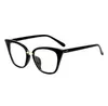 Vintage Cat Eye Square Ramki Okulary Unisex Clear Obiektyw Pełna Rama Nieprzestępna Okulary Optyczne Moda Outdoor Okulary