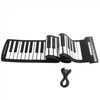 Konix MD61 FOLT Electronic Orger Superior Roll Up Piano с мягкими Keys61keys Professional Midi Keyboard 6342149