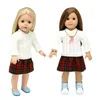 3 Piece American Girl Dock Tillbehör - 18 tum Doll Klädtillbehör Set Passar för amerikansk tjej, vår generation, Journey Girls
