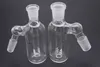 45Degree Glass Ash Catcher 14mm 18mm 4.5 inch Mini Glas Bong Ash Catchers Dikke Pyrex Clear Bubbler Ashcatcher