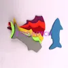 100pcs/lot Fast Shipping New Arrival Shark & Lobster Style popsicle holder neoprene Ice Pop Sleeves Freezer For kids gift