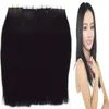 Tape In Human Hair Extensions 200g Tape In Remy Brazilian Straight hair Skin Weft PU 80PCS Straight Tape in Hair extensions 18" 20" 22" 24"