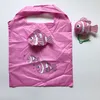 Cute Cartoon fish Shopping Bag Travel Reusable Foldable Handbag Grocery Tote Storage Home Storage Bags Free DHL