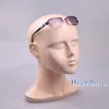 Neue Mode Fiberglas Weiblichen Kopf Mannequin Rosa Mannequin Kopf Im Angebot