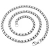 2021 Chimdou Caved Chain dla Mężczyzn Polerowanie Ze Stali Nierdzewnej Hip Hop Naszyjnik 4mm Wide Man Jewelry, Dropshipping