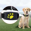 O mais novo colar do localizador de rastreador GPS do Mini GSM GSM à prova d'água para cães gatos longos em espera geofence lbs plataforma de rastreamento de dispositivo7613893