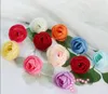 Silk Flower Artificial Flower Head Artificial Flower Wedding Decoration Wreaths Wedding Car Decoration Spring Decoration 3.5cm GA75