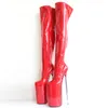 11.81in High Height Sex Women Heels Stiletto platform Metal heel Over-the-Knee Boots Heels No.J3002