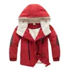 Crianças meninos jaquetas de inverno crianças menino velo veludo quente jaqueta casaco engrossar com capuz outerwears para meninos roupas natal5558967