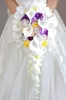 bouquet da sposa viola