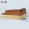 Ali Magic Fabrikspris Toppkvalitet PU-tejp i hudväft Hårförlängningar 100g / 40pieces 27 färger Valfri peruansk brasiliansk remy Mänskligt hår