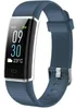 Heart Frequente Monitor Smart Pulseira Fitness Tracker Smart Watch GPS à prova d'água Smartwatch para iphone Android Smart Phone Watch PK DZ09