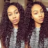 360 Lace Frontal WIG WAVE WATE Preplucked Cheio Humano Wigs para mulheres negras Frente Brasileira HD Bebê Swiss Baby (18 polegada, 130density) Diva1