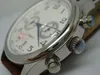 Wholesale - Hot sell mens watch mechanical automatic watches for men white dial leather strap 2039