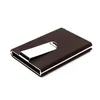 WINMAX Zwarte kwaliteit Holder Waterdichte Cash Money Pocket Box Aluminium Business Men ID Card Holder Gift Wallets5477380