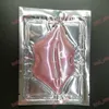 masque repulpant pour les lèvres sans logo Femmes rose blanc Or Collagène Protéine Cristal Film Hydratant pour L'hiver Vitamine E Alléger les lignes des lèvres