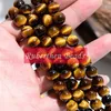 NB0009 en vente naturel AB + perles d'oeil de tigre bijoux à bricoler soi-même accessoire à la mode en vrac pierre perles rondes pour faire des bijoux perle en gros