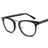 ファッションスクエアメガネフレーム男性 2022 高品質処方眼光学リベット眼鏡フレームレトロ女性眼鏡眼鏡
