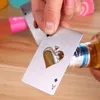 Poker Spades Bière Ouvre-Bouteille En Acier Inoxydable cocktail Soda Bière Bouchon De Bouteille Ouvert Outils Cadeau DHL Fedex Livraison Gratuite