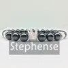 CZ0024 Bracelet à breloques couronne Design tendance Bracelet Onyx noir naturel nouveau Design énergie Zircon perle Bracelet d'équilibre en gros