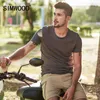 Simwood Brand 2018 Hot Sale Nya Men Kläder T-shirt Sommar Kortärmad O-Hals Casual Slim Toppar Tees Gratis Frakt 180050