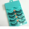 Cross Messy False Eyelash 30 Styles Natural Long Curling Criscross Thick Fake Eyelashes Women Makeup Tools Accessories 5 Pairs Woman Lady