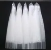 Robe de mariée de fête couverture anti-poussière haute qualité Transparent doux Tulle vêtement sacs robe de mariée Net fil sacs 160x120 cm