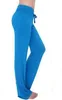 Flare Pantolon Uzun Spor Bloomers Kadınlar Yoga Spor Kapriler Geniş Bacak Pantolon Rahat Moda Harem Pantolon Dans Ince Palazzo Gevşek Pantolon B3756