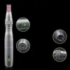 LED-Derma-Stift mit elektrischer Schraube, automatisches Mikronadelsystem, verstellbare Nadellängen von 0,25 mm bis 2,0 mm + 2 Stück 12 Nadelkartuschen