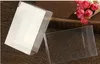 50pcs PVC -Box klare Plastikverpackungskästen mit Hang Hole Small Craft Gift Transparent Package Box2878879