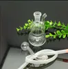 Mini gourd glass Wholesale Glass bongs Oil Burner Glass Pipes Water Pipes Oil Rigs Oil