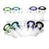 Glass Bowl Hookahs New arrival 14mm 18mm Colors Mix Bong Male Bowl Piece For Water Pipe Dab Rig Smoking Bowls