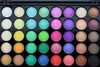 PopFeel 40 färger matt naken vattentät ögonskugga palett 2 olika färger dhl toppkvalitet5402902