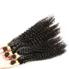 10 "_24" Afro Perwersyjne Kręcone Keratyna Przedłużanie Włosów 200g I Paznokci Wskazówka Pre Bonded Keratyn Fusion Ludzki Włosy 100% Remy Ludzkie Przedłużanie Włosów