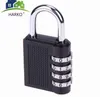 4 Dial Digit Password Lock Combination Suitcase Luggage Metal Code Password Lock Padlock Zinc Alloy Coded Lock Keyed Padlock
