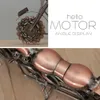 الحديد المطاوع كبير اليدوية نموذج تحصيل فن النحت دراجة نارية للديكور الداخلي الحديث الديكور المنزل الفن