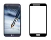 Proteggi schermo in vetro temperato a copertura totale per LG Stylo 2 LS775 Tribute HD LS676 X Power 2 K8 2017 con Oppbag