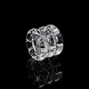 High Quality Quartz Diamond knot insert nail fit OD 25mm 14mm male female quartz banger for glass bong oil rigs